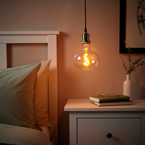 JÄLLBY / MOLNART, pendant lamp with LED bulb E26 260 lm 1800K. 2 of 3 open dialog