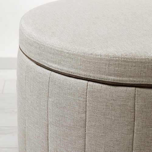 SIDSJÖ, pouffe with storage. 2 of 6 open dialog