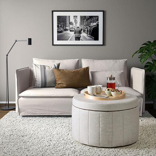 SIDSJÖ, pouffe with storage. 5 of 6 open dialog