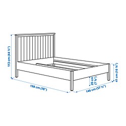 Measurement Illustration - GULLABERG bed frame