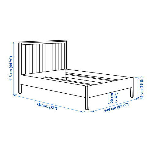 GULLABERG, bed frame. 7 of 7 open dialog