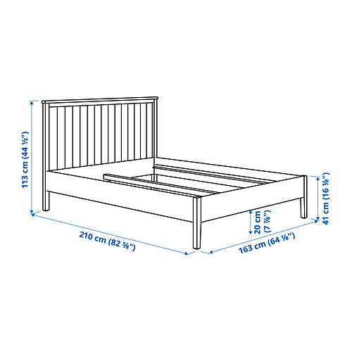 GULLABERG, bed frame. 7 of 7 open dialog