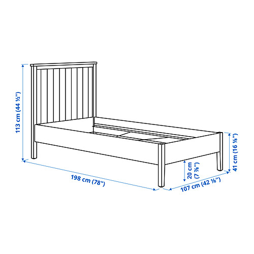 GULLABERG, bed frame. 7 of 7 open dialog