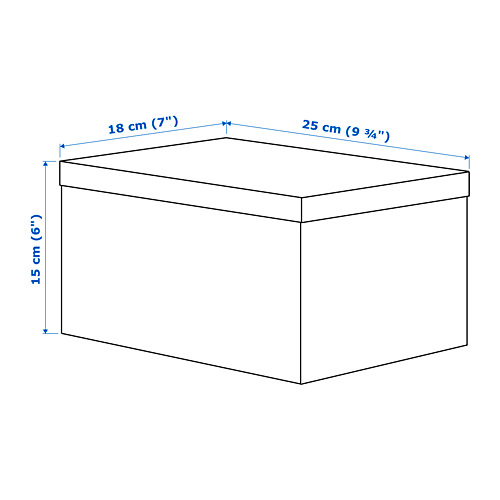 GJÄTTA, caja de almacenaje+tapa. 7 de 7 abrir diálogo