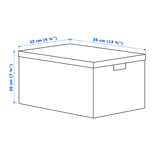 GJÄTTA, caja de almacenaje+tapa. 10 de 10 abrir diálogo