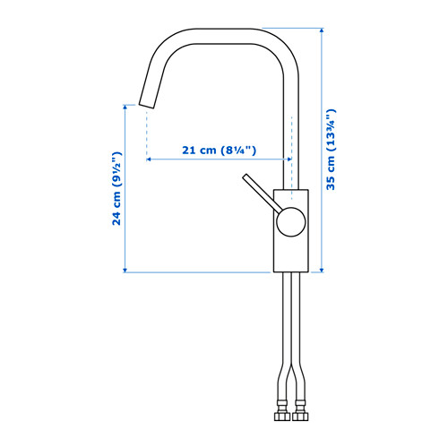 ÄLMAREN, grifo de cocina. 5 de 5 abrir diálogo