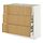 Select colour variation: white/Sinarp oak veneer