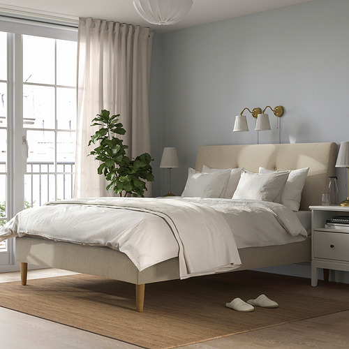 IDANÄS, upholstered bed Queen. 2 of 10 open dialog