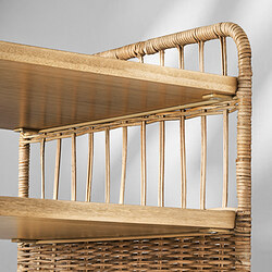 Measurement Illustration - FRYKSÅS storage unit on casters