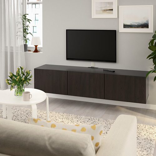 BESTÅ, TV unit with doors. 5 of 8 open dialog
