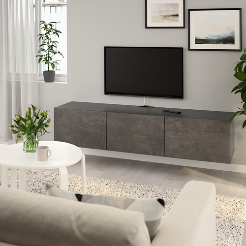 BESTÅ, banco para TV con puertas. 5 de 8 abrir diálogo