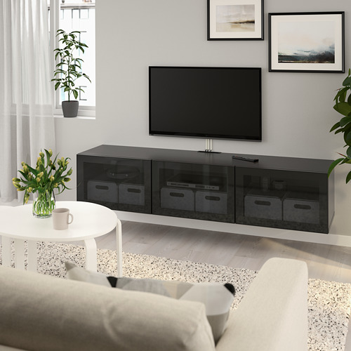 BESTÅ, banco TV con puertas. 5 de 8 abrir diálogo