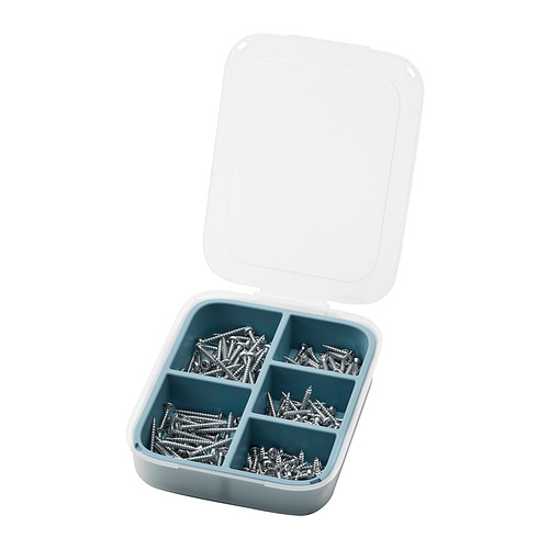 TRIXIG, 200-piece wood screw set. 1 of 5 open dialog