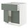Select colour variation: white/Nickebo matt grey-green