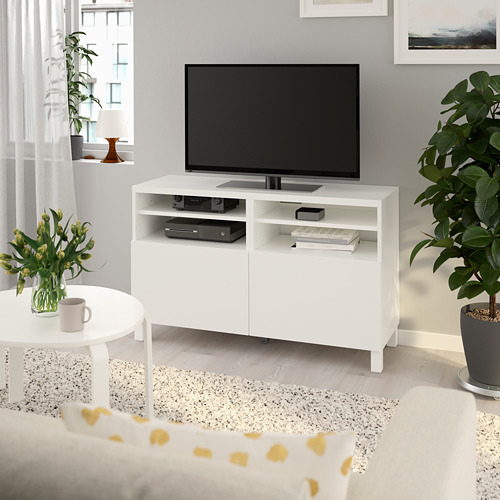 BESTÅ, banco para TV con puertas. 3 de 9 abrir diálogo