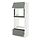 Select colour variation: white/Nickebo matt grey-green
