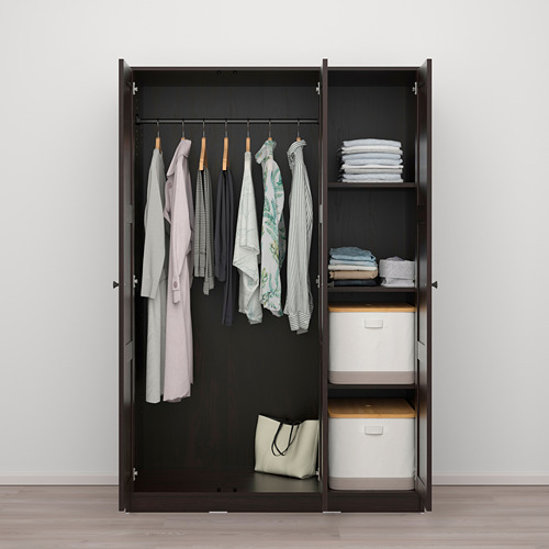 RAKKESTAD, wardrobe 3 doors. 2 of 4 open dialog