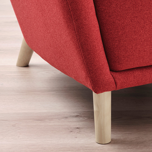 OSKARSHAMN, wing chair with ottoman. 7 of 10 open dialog