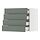 Select colour variation: white/Nickebo matt grey-green