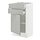 Select colour variation: white/Havstorp light gray