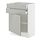 Select colour variation: white/Havstorp light gray
