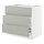 Select colour variation: white/Havstorp light gray