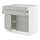 Select colour variation: white/Havstorp light gray
