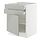 Select colour variation: white/Havstorp light gray