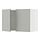 Selecciona una variación de color: blanco/Havstorp gris claro