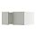 Selecciona una variación de color: blanco/Havstorp gris claro