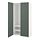Selecciona una variación de color: blanco/gris verdoso, 39 3/8 "x23 5/8 "x79 1/4 "