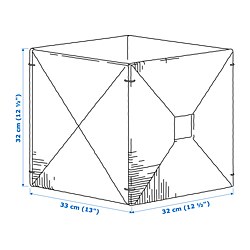 Measurement Illustration - KNIPSA basket