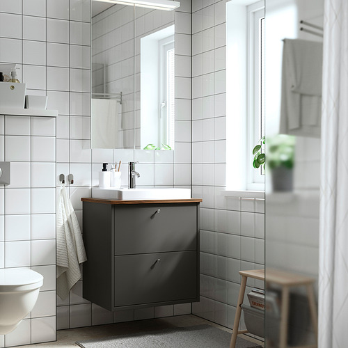 HAVBÄCK / ORRSJÖN, sink cabinet with drawers and DALSKÄR faucet,. 2 of 8 open dialog