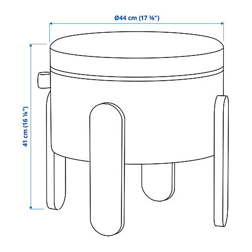 FÖRLUNDA, pouffe. 7 of 7 open dialog