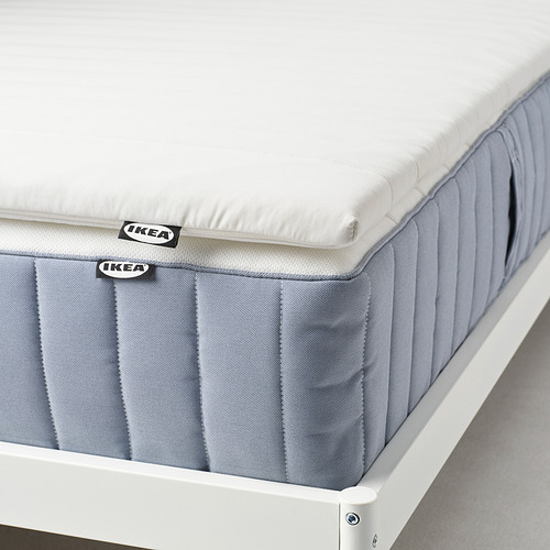Cubrecolchón de Ikea, suave con espuma para mayor comodidad, funda lavable a máquina.