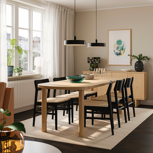 STOCKHOLM 2025 / SKANSNÄS, mesa y 6 sillas. 2 de 6 abrir diálogo