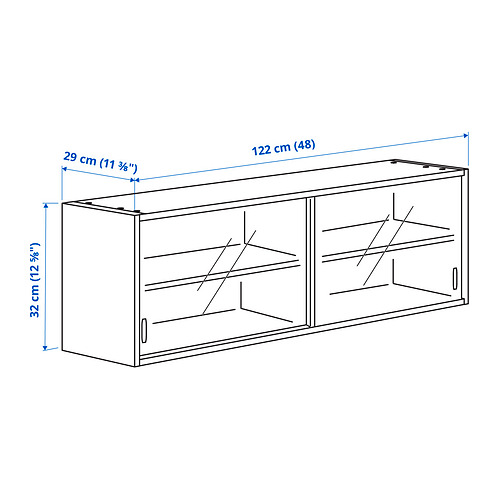 KNOXHULT, gabinete pared+puertas corredizas. 3 de 3 abrir diálogo