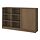 Select colour variation: brown stained oak veneer, 79 5/8 "x14 5/8 "x47 1/4 "