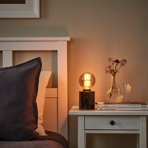 MARKFROST / MOLNART, table lamp with LED bulb E26 150 lm 1800K. 2 of 2 open dialog