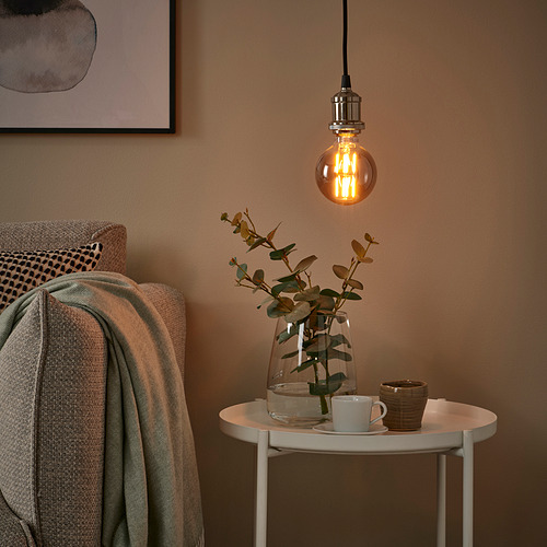 JÄLLBY / MOLNART, pendant lamp with LED bulb E26 150 lm 1800K. 2 of 3 open dialog