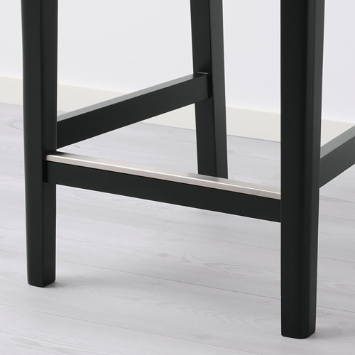 Measurement Illustration - BERGMUND bar stool with backrest frame