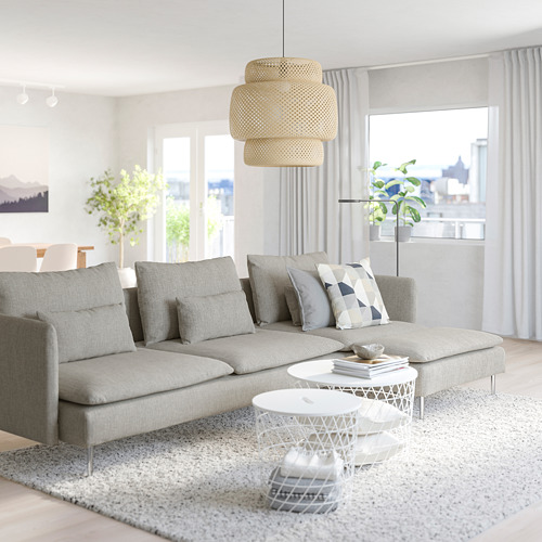 SÖDERHAMN, sofá 4 plazas con chaiselongue. 2 de 8 abrir diálogo