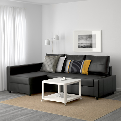 FRIHETEN, sofá cama 3 plazas con chaiselongue. 4 de 12 abrir diálogo