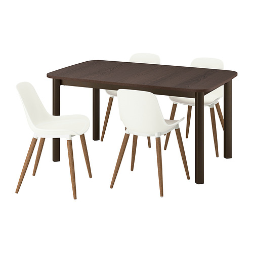 STRANDTORP / GRÖNSTA, Extendable table and 4 chairs. 1 of 9 open dialog
