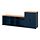 Select colour variation: black-blue, 89 "x15 "x35 3/8 "