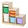 Select colour variation: Light white stained pine / multicolour