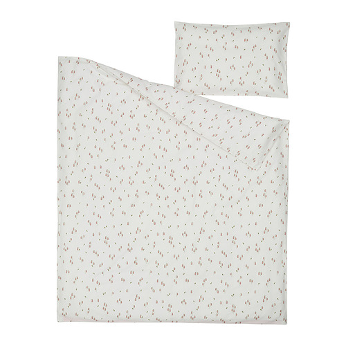 GULDVÄVARE, cover de duvet con funda almohada para cuna. 2 de 5 abrir diálogo