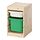 Select colour variation: light white stained pine white/bright green