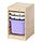 Select colour variation: light white stained pine white/lilac