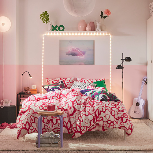 HÄRLIR, funda nórdica+funda(s) de almohada. 3 de 5 abrir diálogo